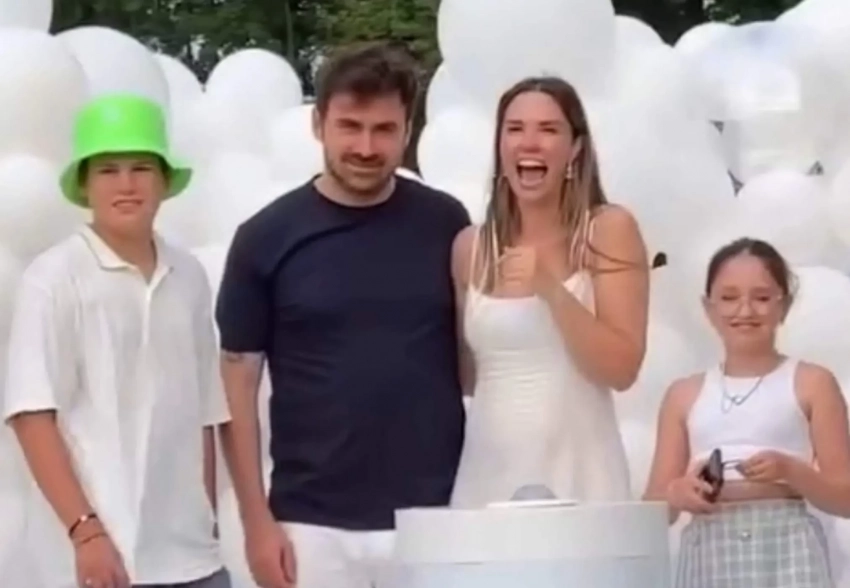 Агата Муцениеце устроила гендер-пати. Праздник посетил её сын Тимофей