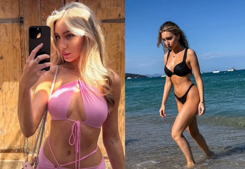 "Повезло Паше". Девушка Павла Дурова показала фигуру в бикини на отдыхе с подругами в Сент-Тропе