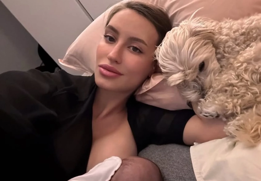 Валентина Иванова показала, как проводит время с новорождённой дочерью, пока "абьюзер" Тимати отдыхает в Сен-Тропе