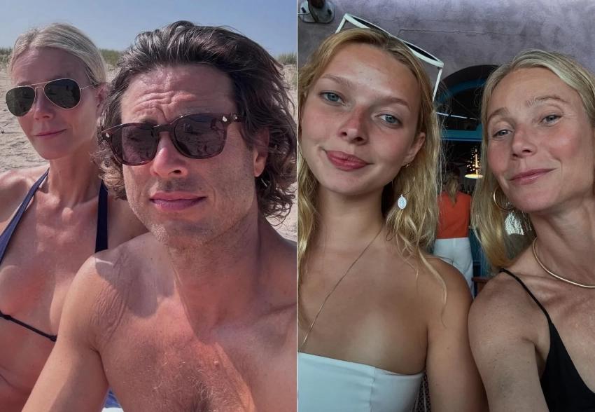 Гвинет Пэлтроу показала, как провела лето с мужем и детьми