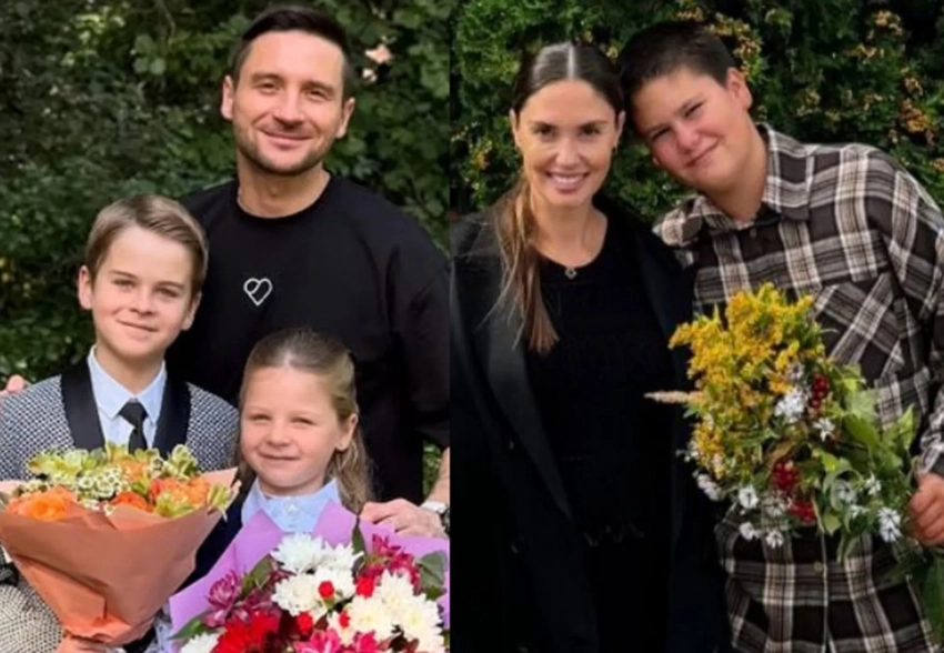 Агата Муцениеце, Сергей Лазарев, Полина Гагарина, Яна Рудковская: звёзды отвели детей в школу 1 сентября