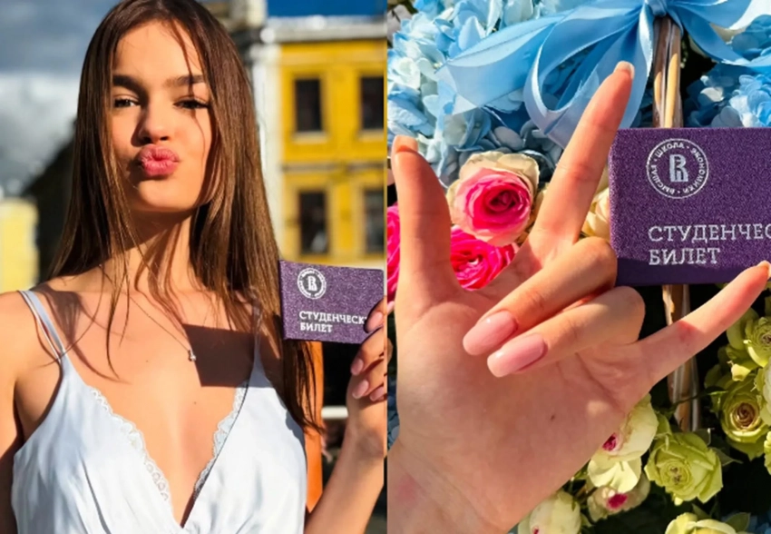 18-летняя жена 50-летнего режиссёра Марка Горобца стала студенткой ВШЭ