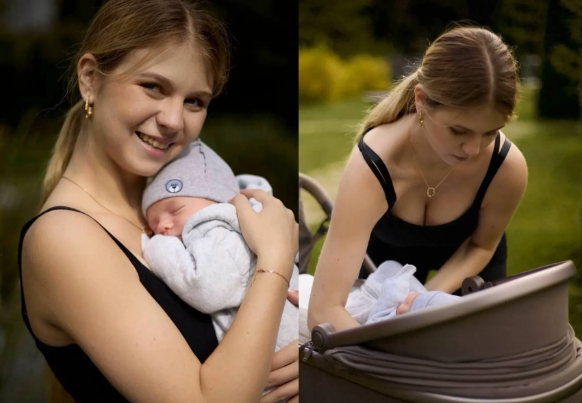 "Самой большой сложностью оказался сон". Александра Трусова отметила месяц с рождения сына и рассказала о трудностях материнства