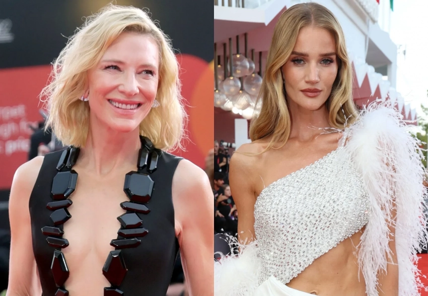 15 лучших образов Венецианского кинофестиваля: Кейт Бланшетт с декольте, Амаль Клуни в винтаже, Рози Хантингтон-Уайтли в перьях и Наоми Уоттс "из 60-х"