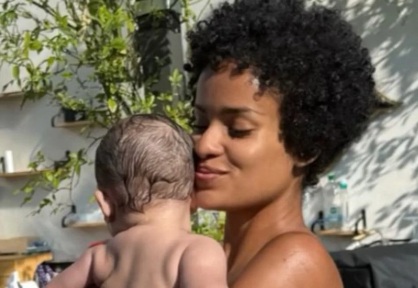 Девушка Венсана Касселя показала лицо сына Каэтано