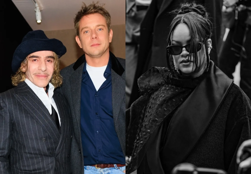 Джон Гальяно и Анна Винтур, Рианна, Наталья Водянова с мужем, Дева Кассель и Ольга Карпуть на показе Dior