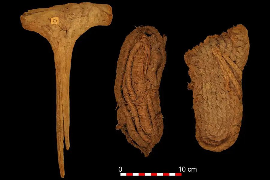 Древние корзины и обувь раскрывают мастерство доисторических ткачей
